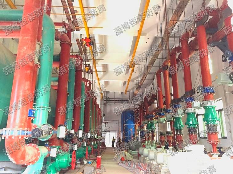 萊州核電項(xiàng)目—海水淡化處理車(chē)間